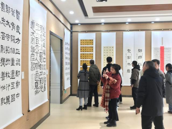 守望经典•山东书法名家隶书临帖展济宁开展_山东宣传网